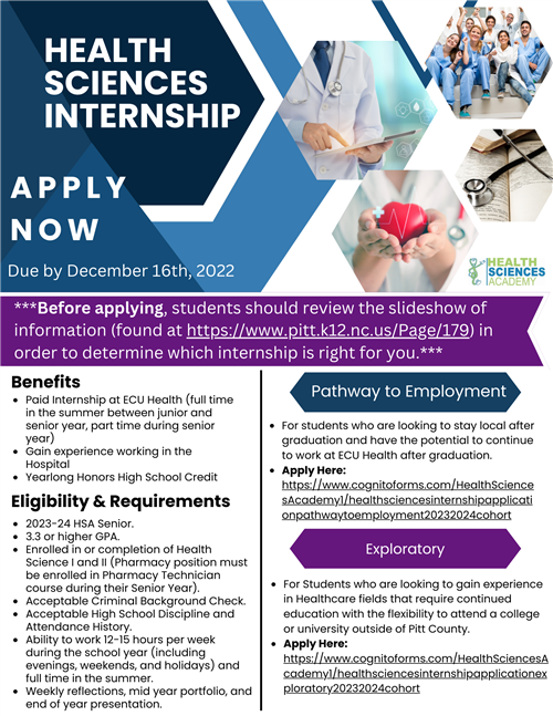 Health Sciences Academy / Programs & Events